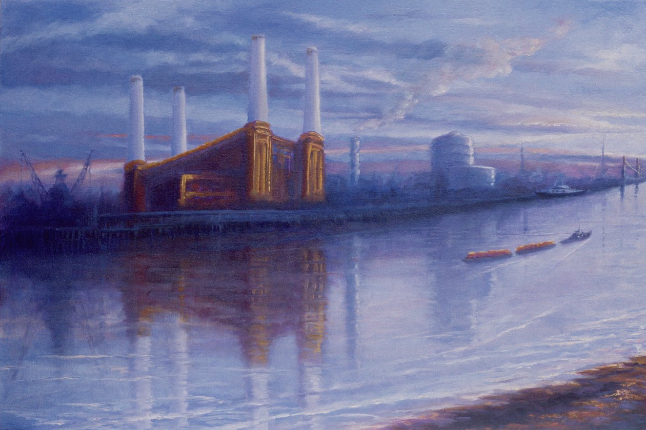 Old Glory, 1999 Battersea Power Station, Thames tekijältä Lee Campbell
