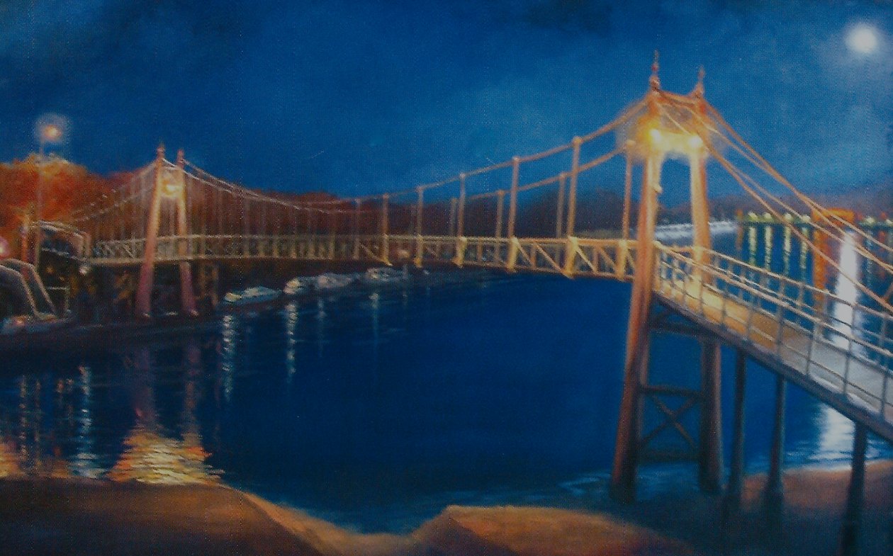Teddington Lock, 2005 Moonlight tekijältä Lee Campbell