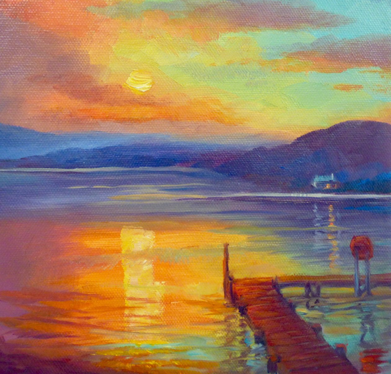 Laituri, Isle of Bute, 2019 tekijältä Lee Campbell