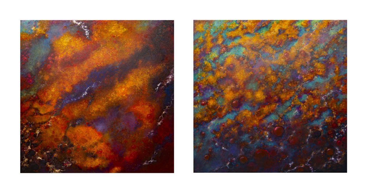 Hapetus 1 ja II, 2016 tekijältä Lee Campbell