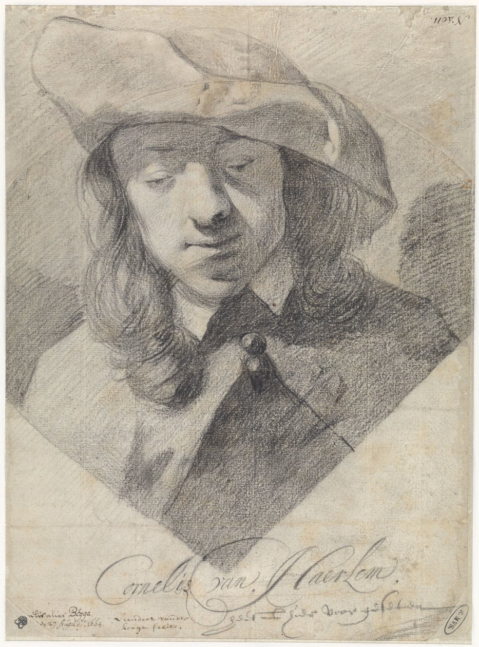 Cornelis Corneliszin muotokuva. tekijältä Leendert van der Cooghen