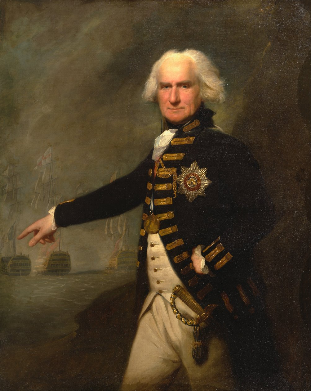 Amiraali lordi Bridport tekijältä Lemuel Francis Abbott