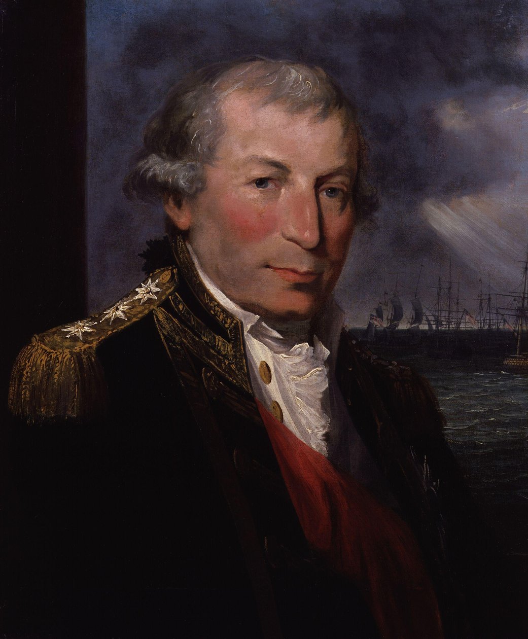 Muotokuva John Jervisistä, noin 1795 tekijältä Lemuel Francis Abbott