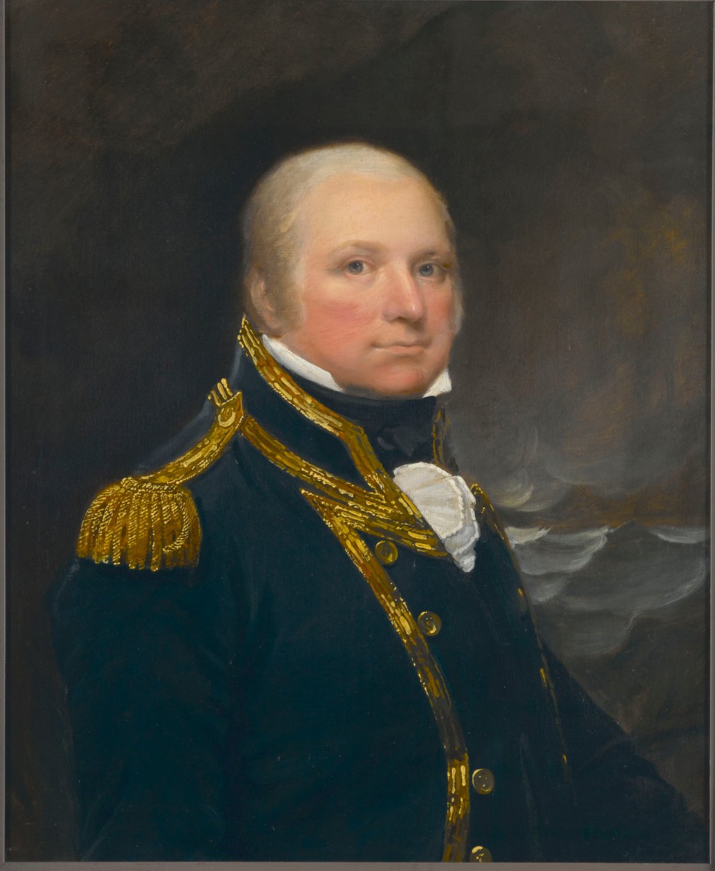 Kapteeni John Cooke (1763-1805), noin 1797-1803 (öljy kankaalle). tekijältä Lemuel Francis Abbott