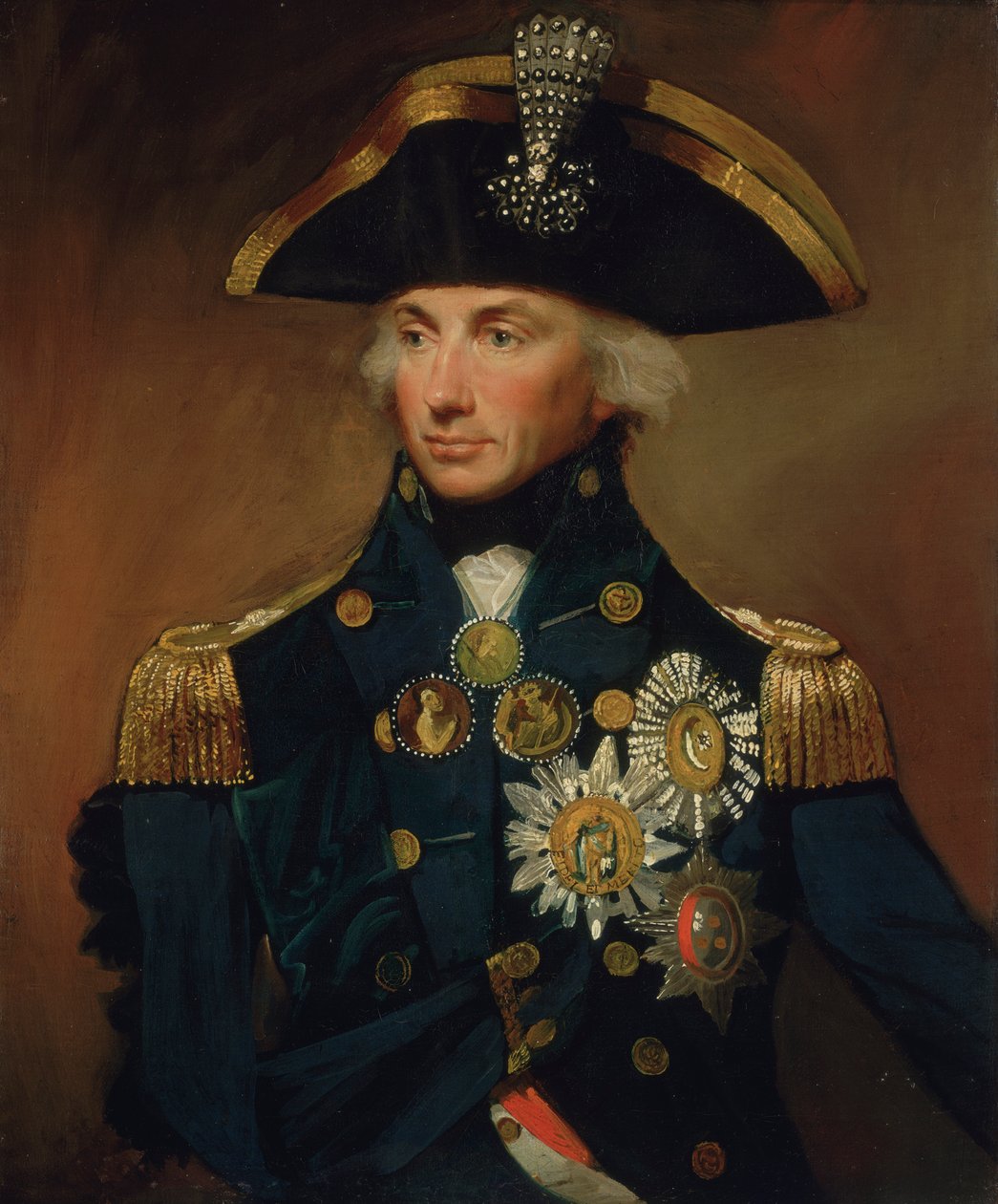 Kontra-amiraali Horatio Nelson tekijältä Lemuel Francis Abbott