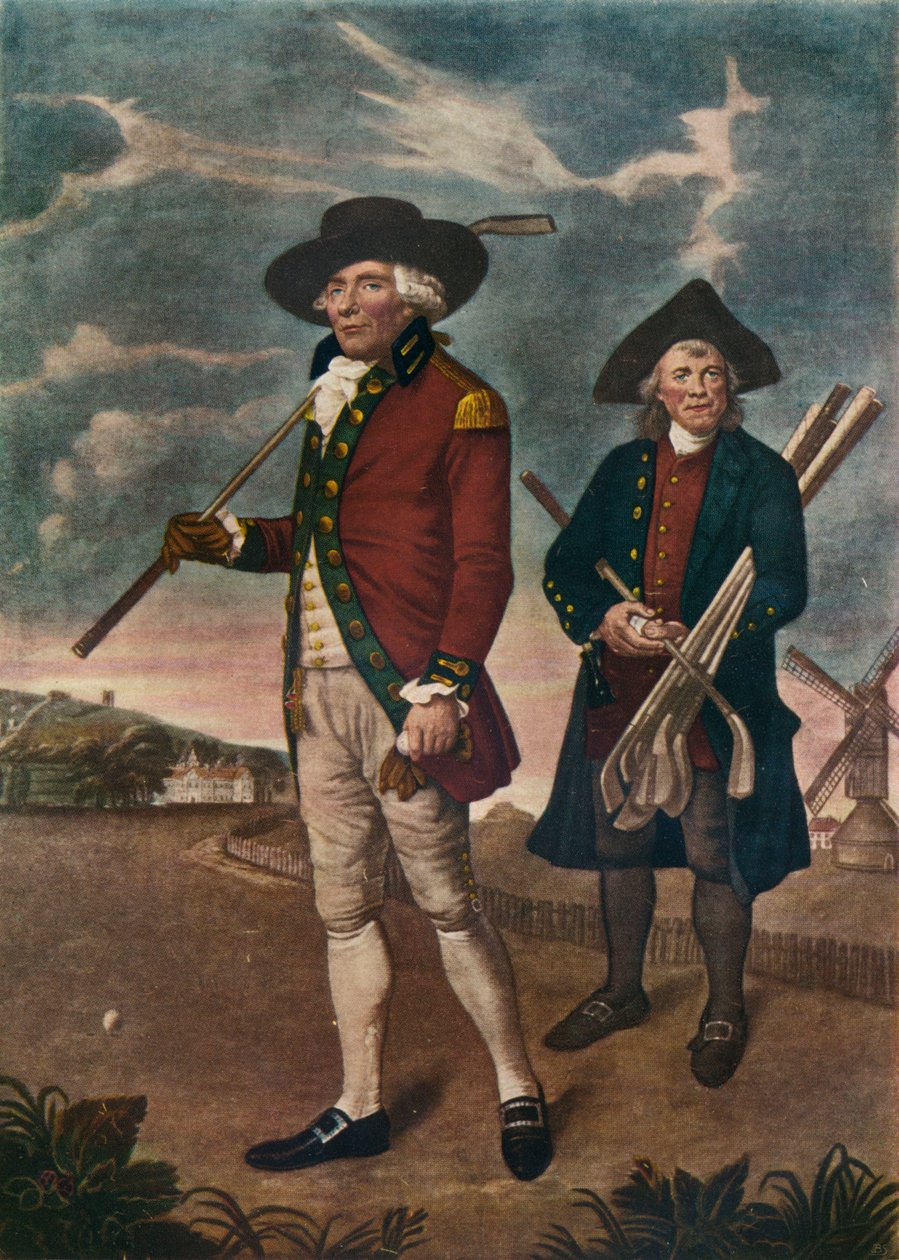 "To the Society of Goffers at Blackheath", 1800-luku tekijältä Lemuel Francis Abbott