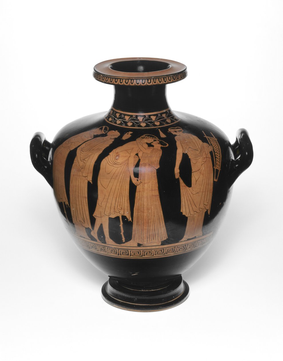Hydria eli vesipurkki, 460-450 eaa tekijältä Leningrad Painter