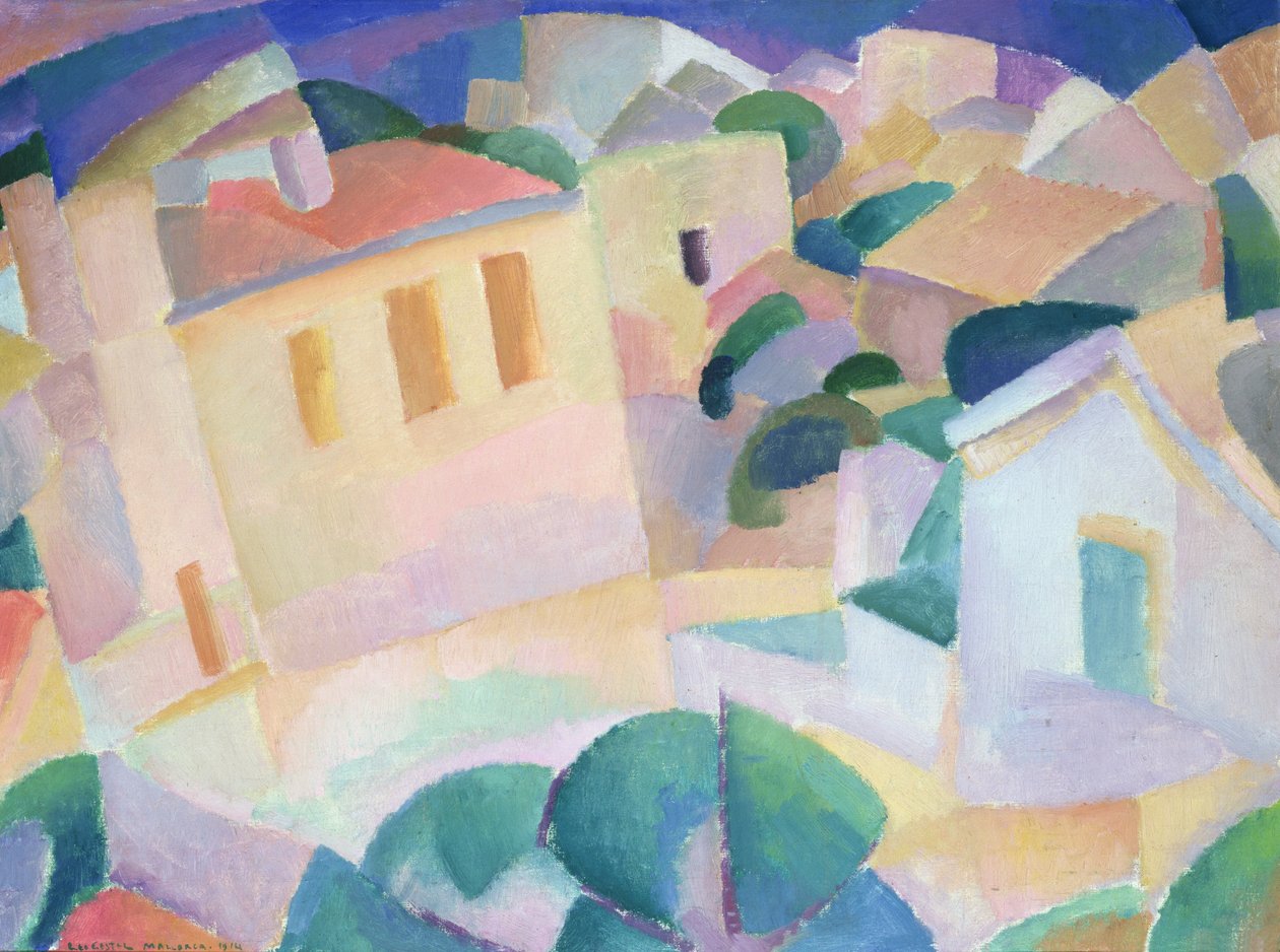 Terrino, Mallorca, 1914 tekijältä Leo Gestel
