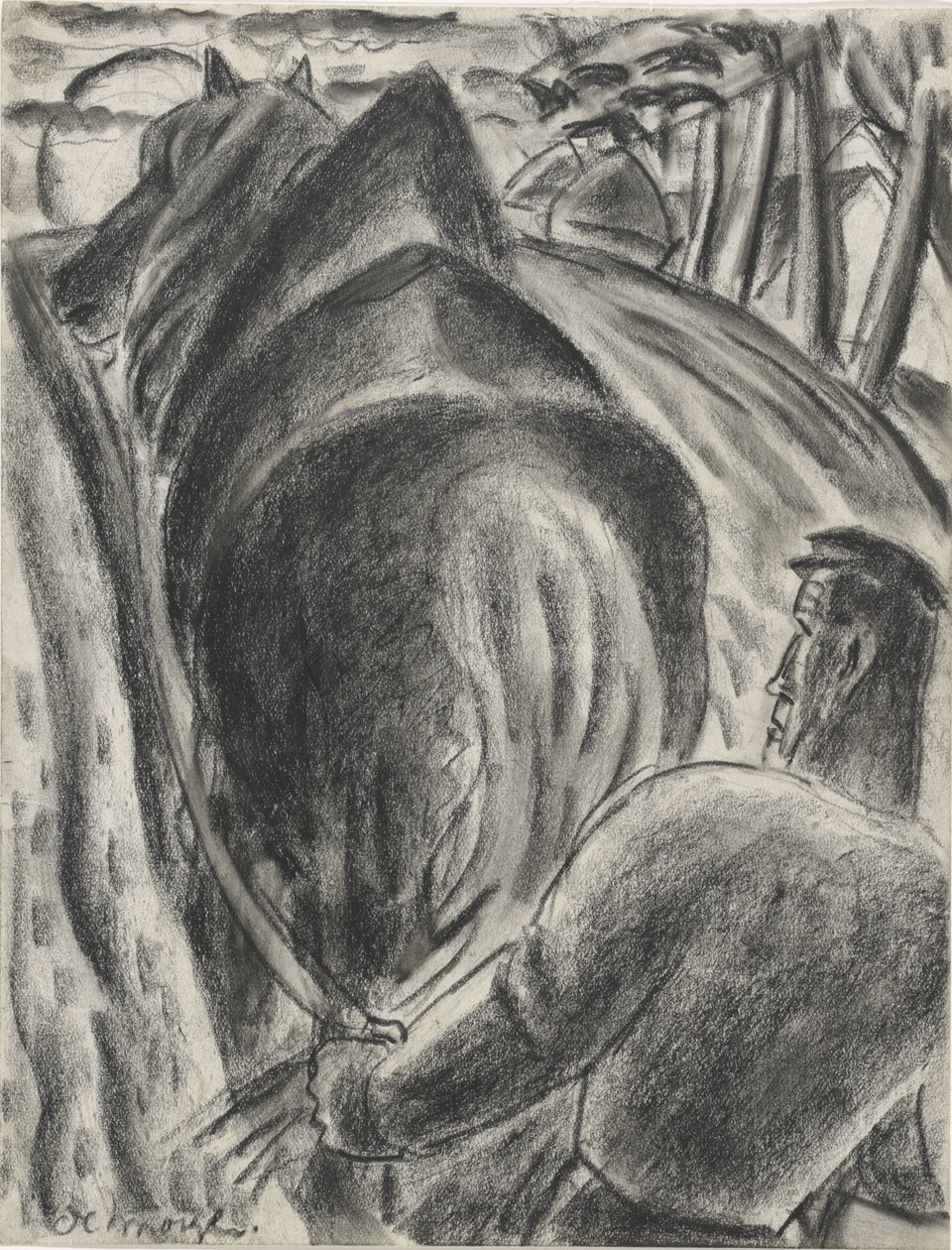 The Morning (otsikko esineessä) tekijältä Leo Gestel (signed by artist)