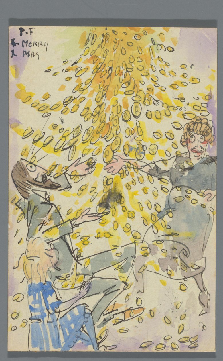 Postkarte an Jan Ponstijn tekijältä Leo Gestel