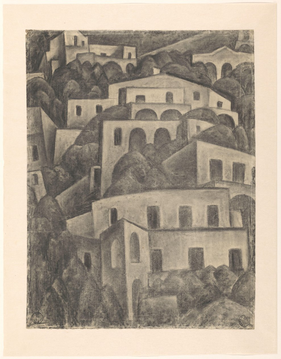 Näkymä Positanoon tekijältä Leo Gestel