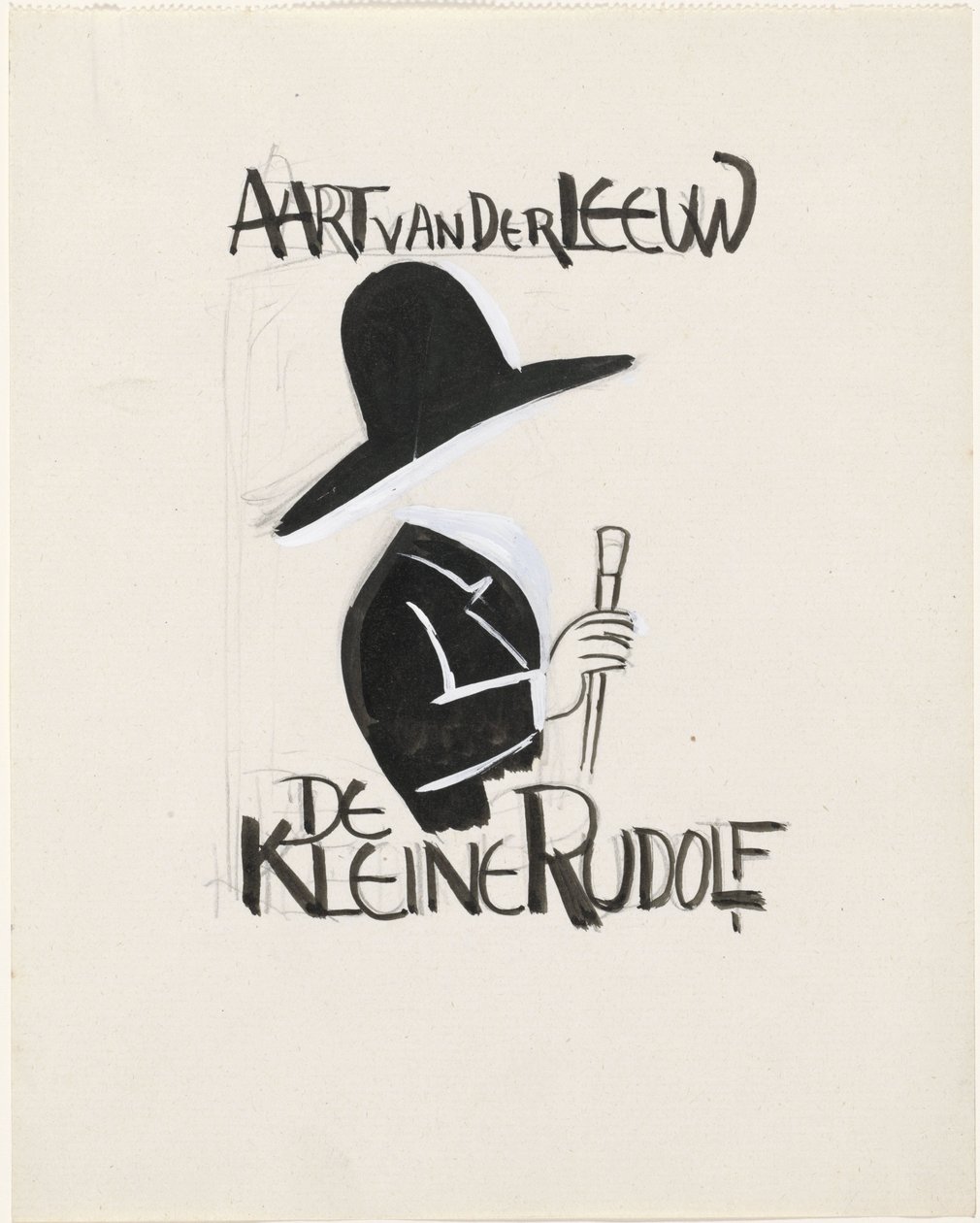 Suunnittelu sidokseen: Aart van der Leeuw, Pikku Rudolf, 1930 tekijältä Leo Gestel