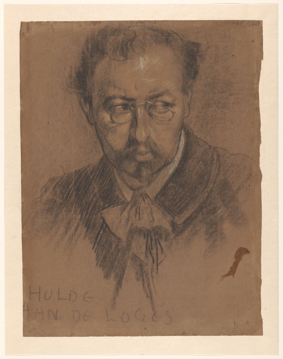 Leendert Adriaan Schiltin muotokuva tekijältä Leo Gestel