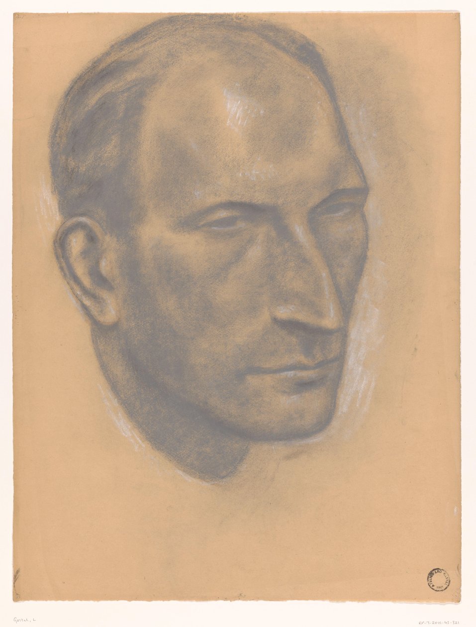 Tuntemattoman miehen muotokuva tekijältä Leo Gestel