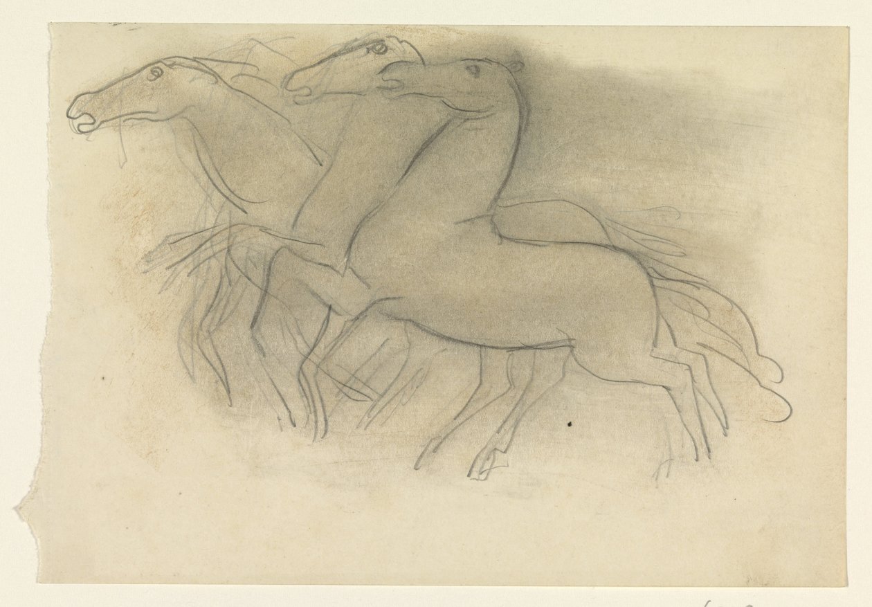 Juoksevia hevosia tekijältä Leo Gestel