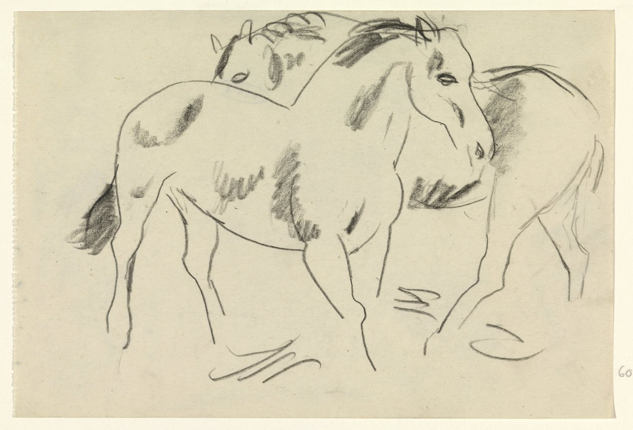 Kaksi hevosta tekijältä Leo Gestel