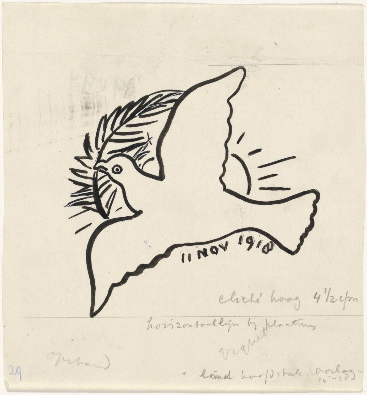 Acabat de la coloma de la pau tekijältä Leo Gestel