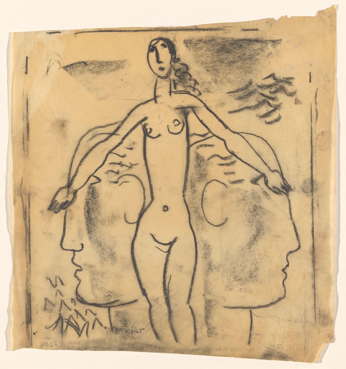 Weiblicher Akt tekijältä Leo Gestel