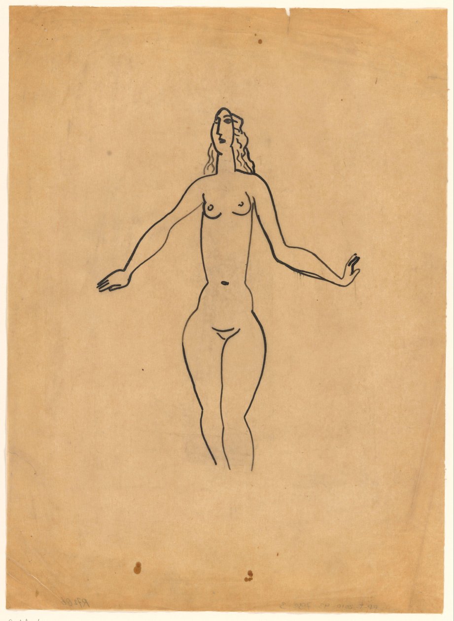 Weiblicher Akt tekijältä Leo Gestel