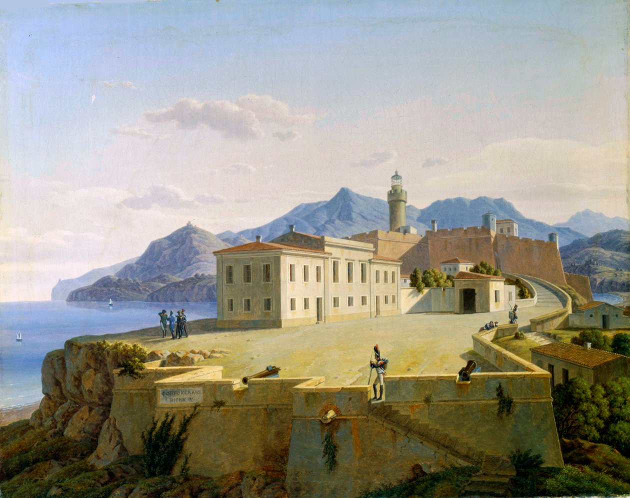Napoleon Bonaparte Portoferraiossa, 1814 1839. tekijältä Leo von Klenze