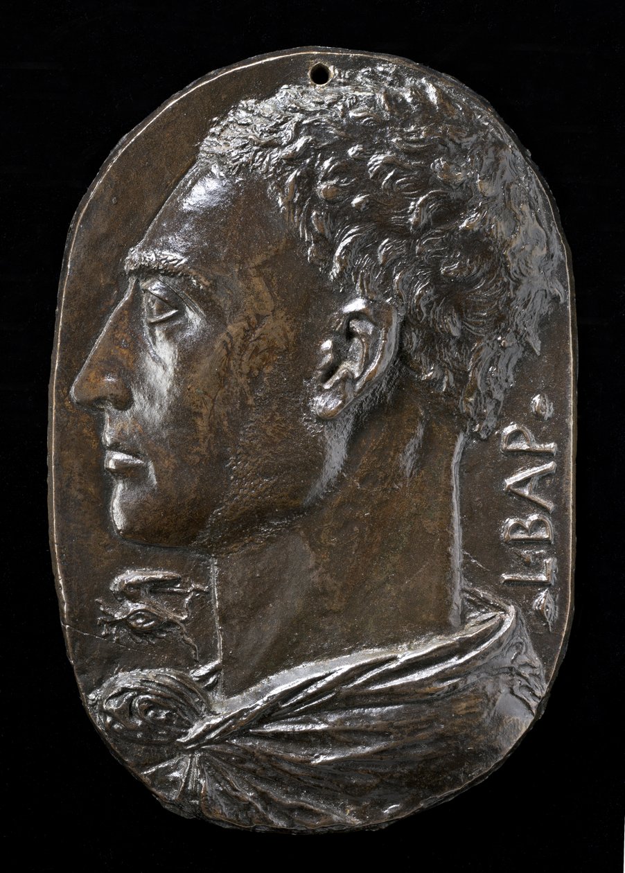 Omakuva, n. 1435 (pronssi) tekijältä Leon Battista Alberti