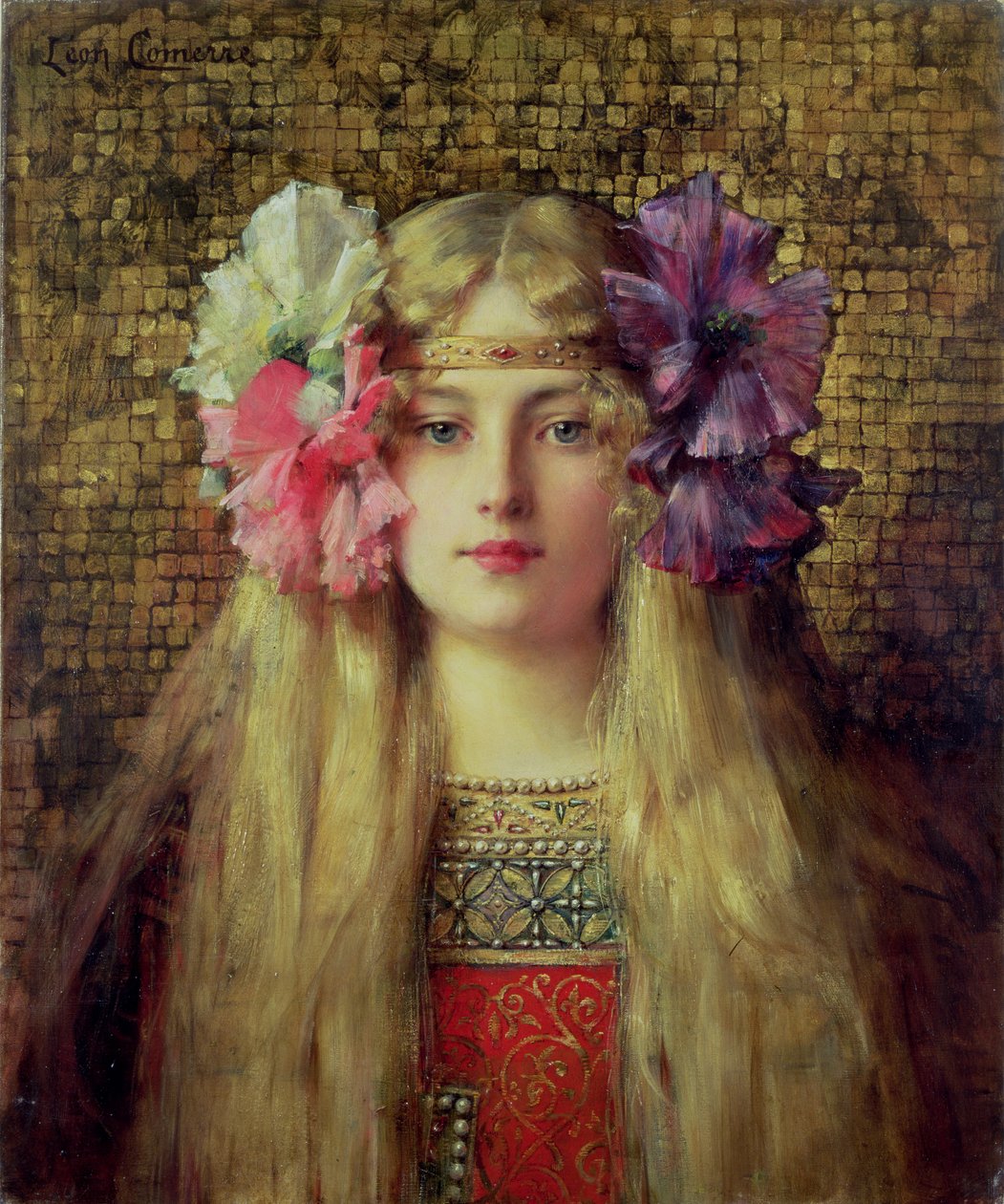 Blondi nainen tekijältä Leon Francois Comerre