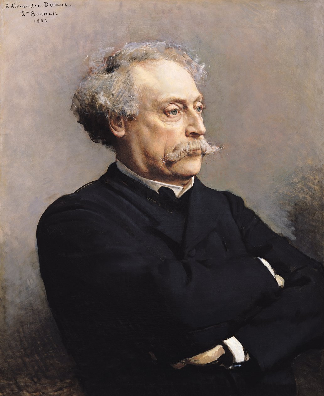 Alexandre Dumas Fils (1824-95) 1886 tekijältä Leon Joseph Florentin Bonnat