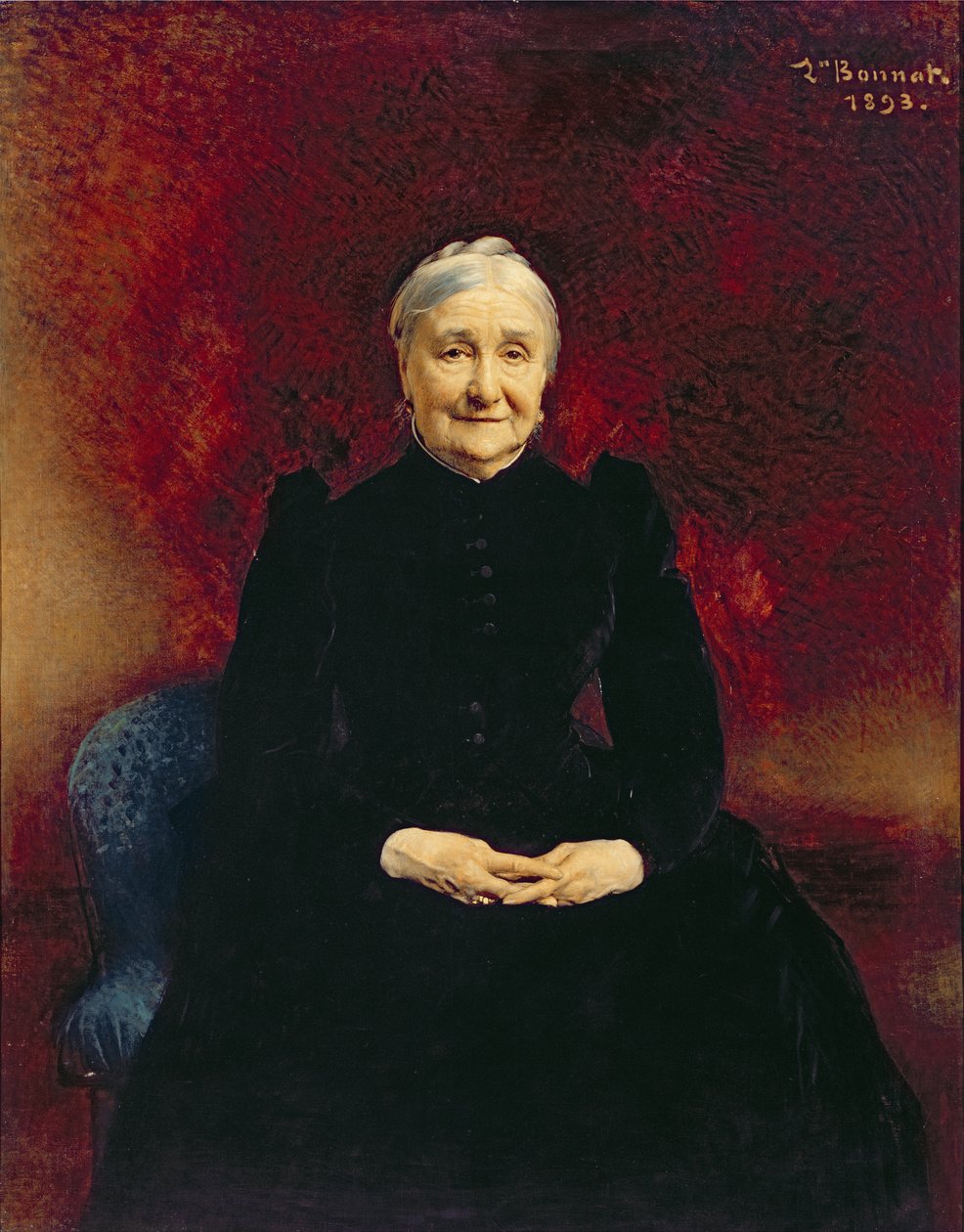 Madame Bonnat, taiteilijan äiti, 1893 tekijältä Leon Joseph Florentin Bonnat