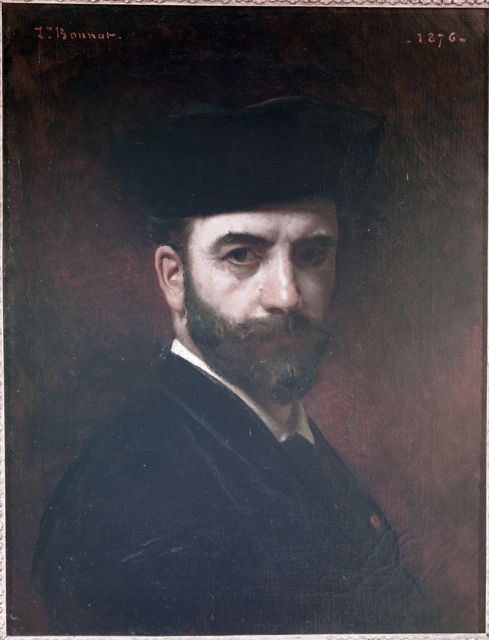 Omakuva, 1876 tekijältä Leon Joseph Florentin Bonnat