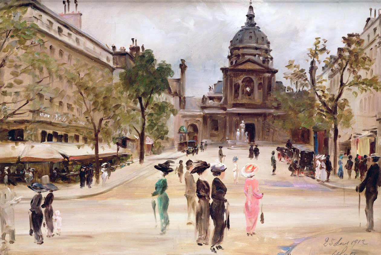 Sorbonne, Pariisi, 1912 tekijältä Leon Marie Coutil