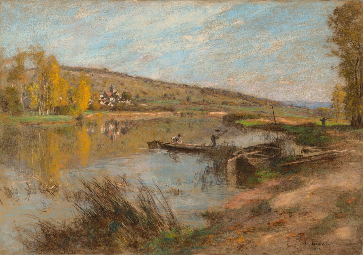 Quai au Sable, Chartèves tekijältä Leon Augustin Lhermitte