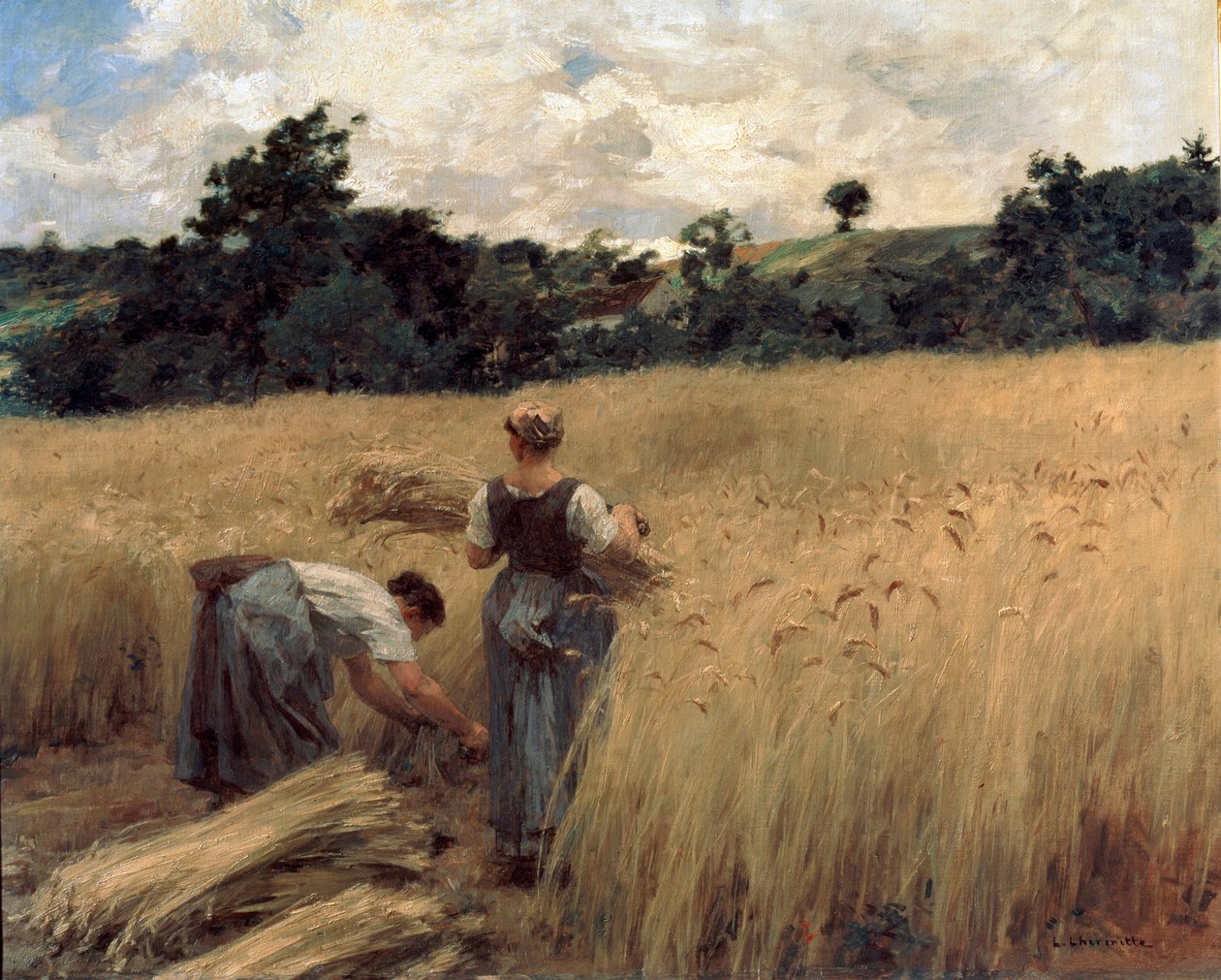 Viikaterit, 1800-luku tai 1900-luvun alku tekijältä Leon Augustin Lhermitte
