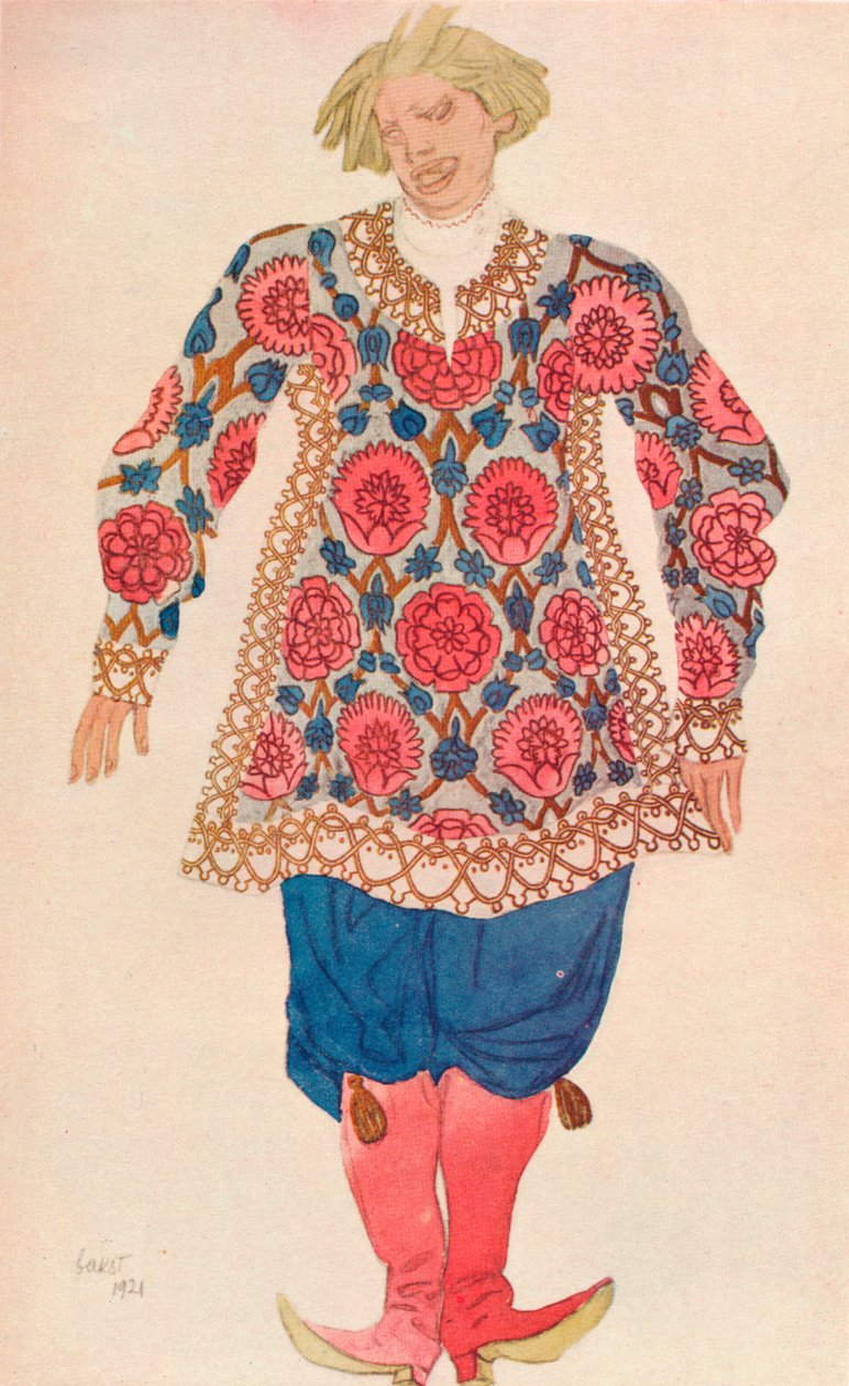 Venäjän Buffon, 1924 tekijältä Leon Bakst