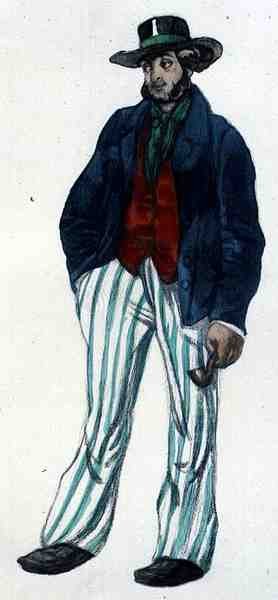 Puku merimiehelle, The Fantastic Storesta tekijältä Leon Bakst