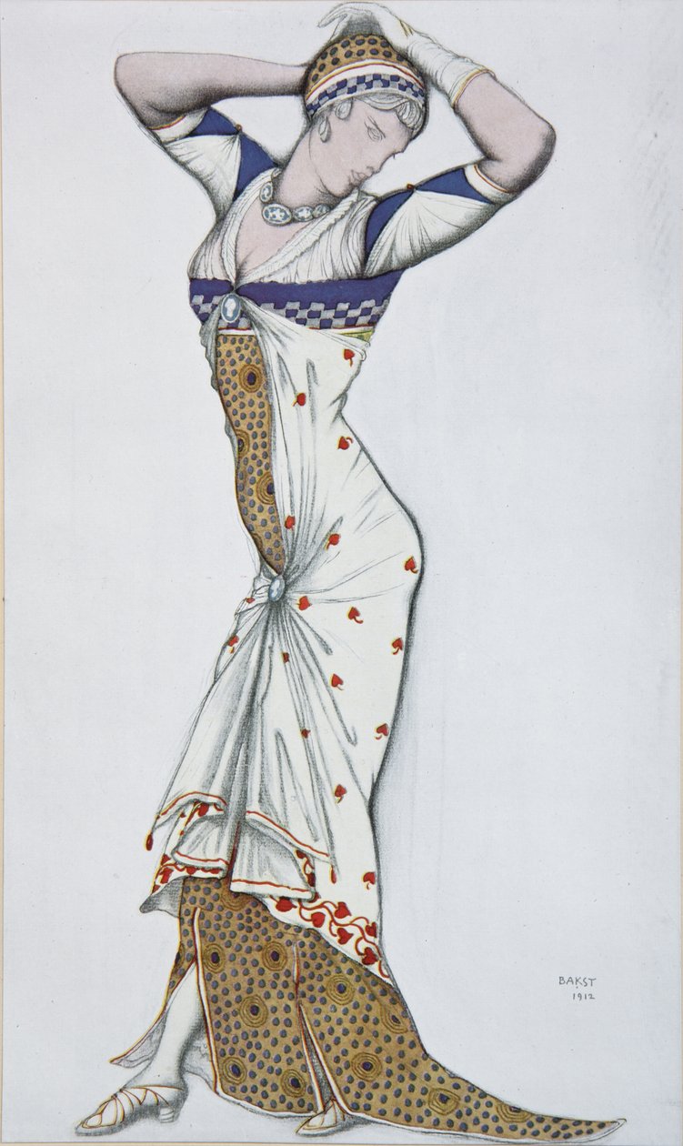 Modernin mekon suunnittelu, 1910-luku tekijältä Leon Bakst