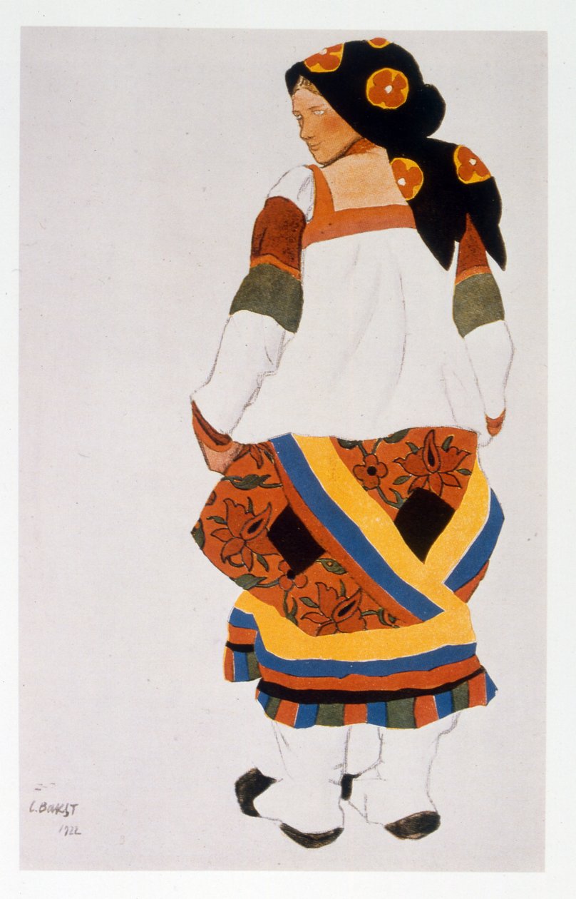 Talonpoikanainen tekijältä Leon Bakst