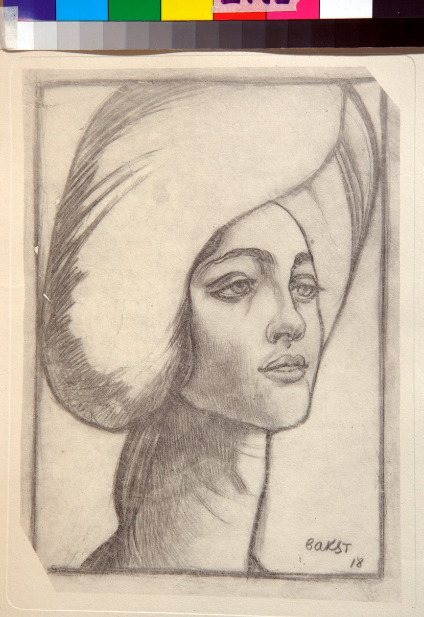 Muotokuva Madame T tekijältä Leon Bakst