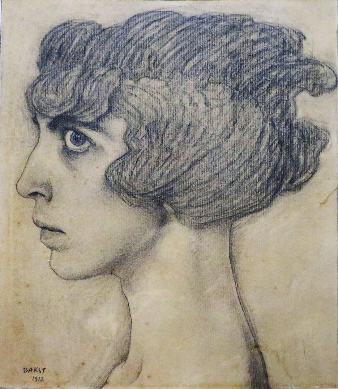 Marchesa Luisa Casatin muotokuva, 1912. tekijältä Leon Bakst