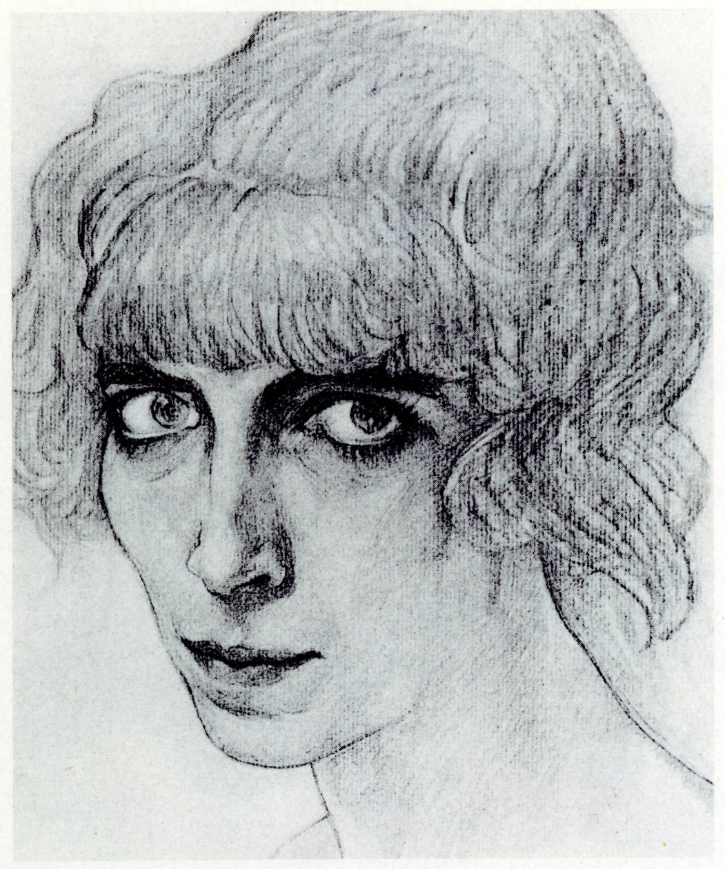 Marchesa Luisa Casatin muotokuva, 1912 tekijältä Leon Bakst
