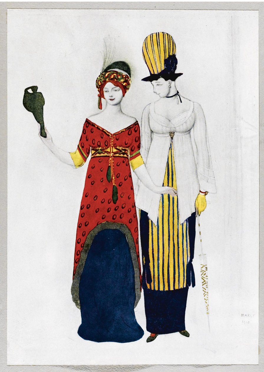 Léon Bakstin koristetaide, Lontoo: The Fine Art Society, 1913, 1913 tekijältä Leon Bakst