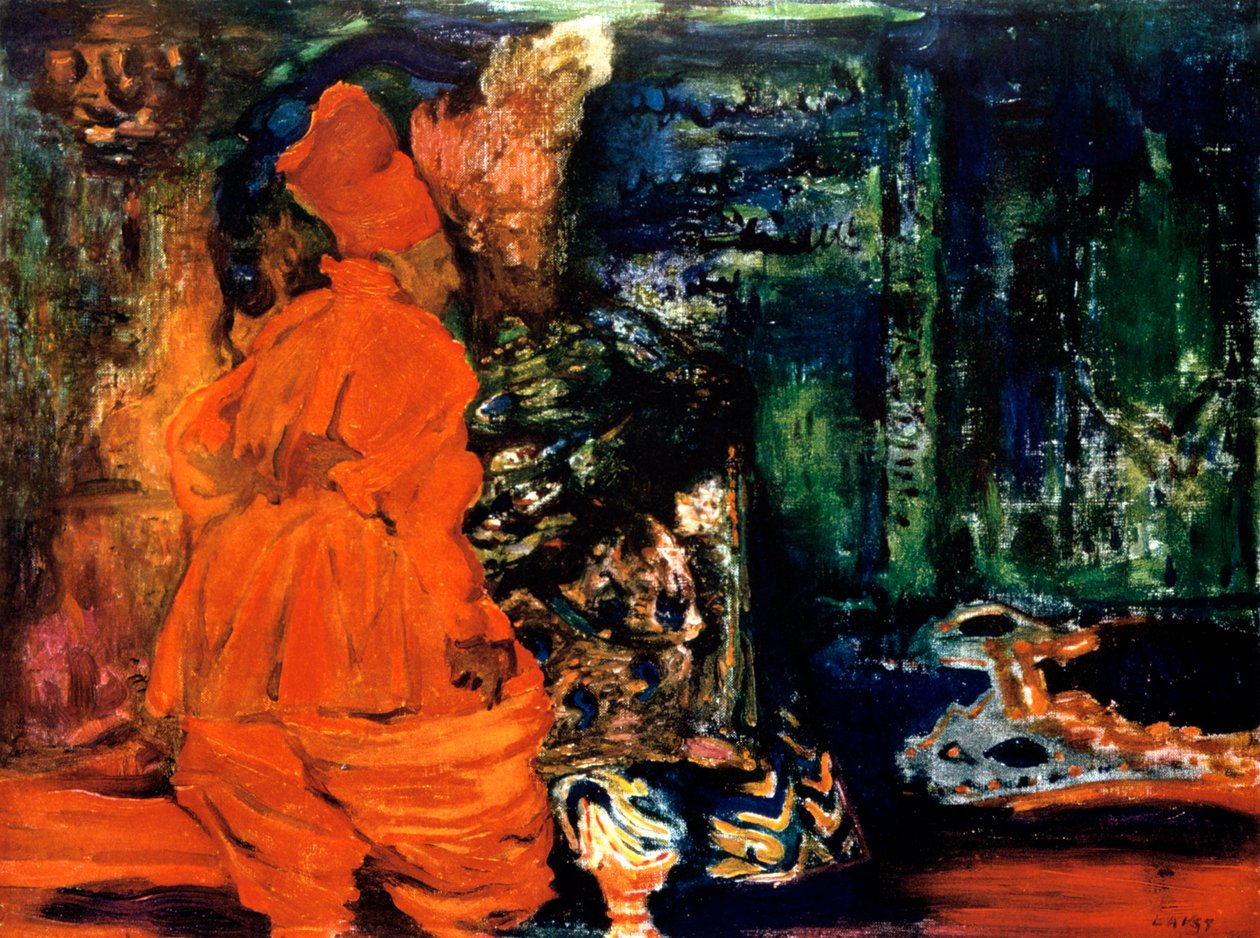 Haaremin salaisuus, baletin lavastus, vuodelta 1913 tekijältä Leon Bakst