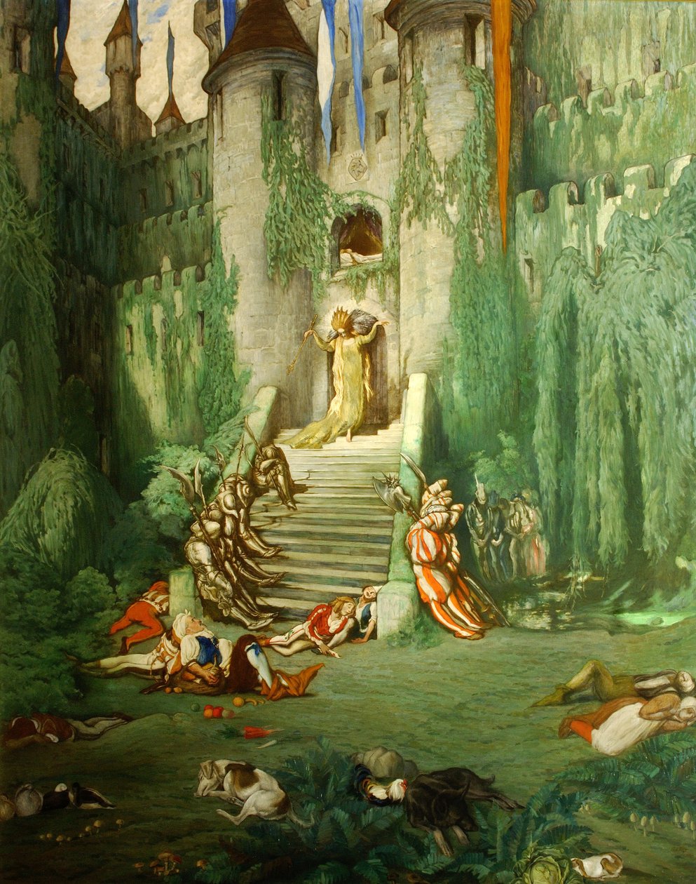Prinsessa oleva kaunotar, 1913-1922 tekijältä Leon Bakst