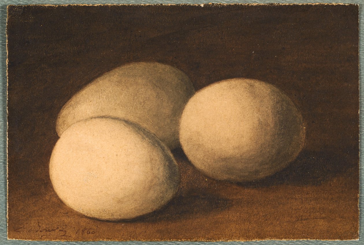 Drei Eier (Trois oeufs) tekijältä Léon Bonvin