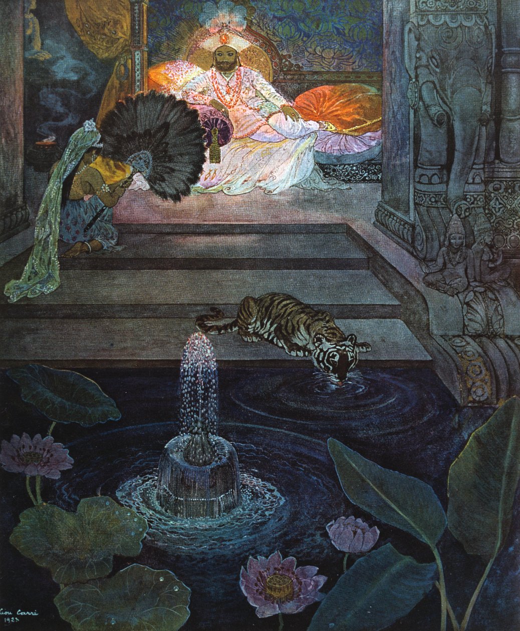"Jalokivipuutarhassa", 1924 tekijältä Leon Carre