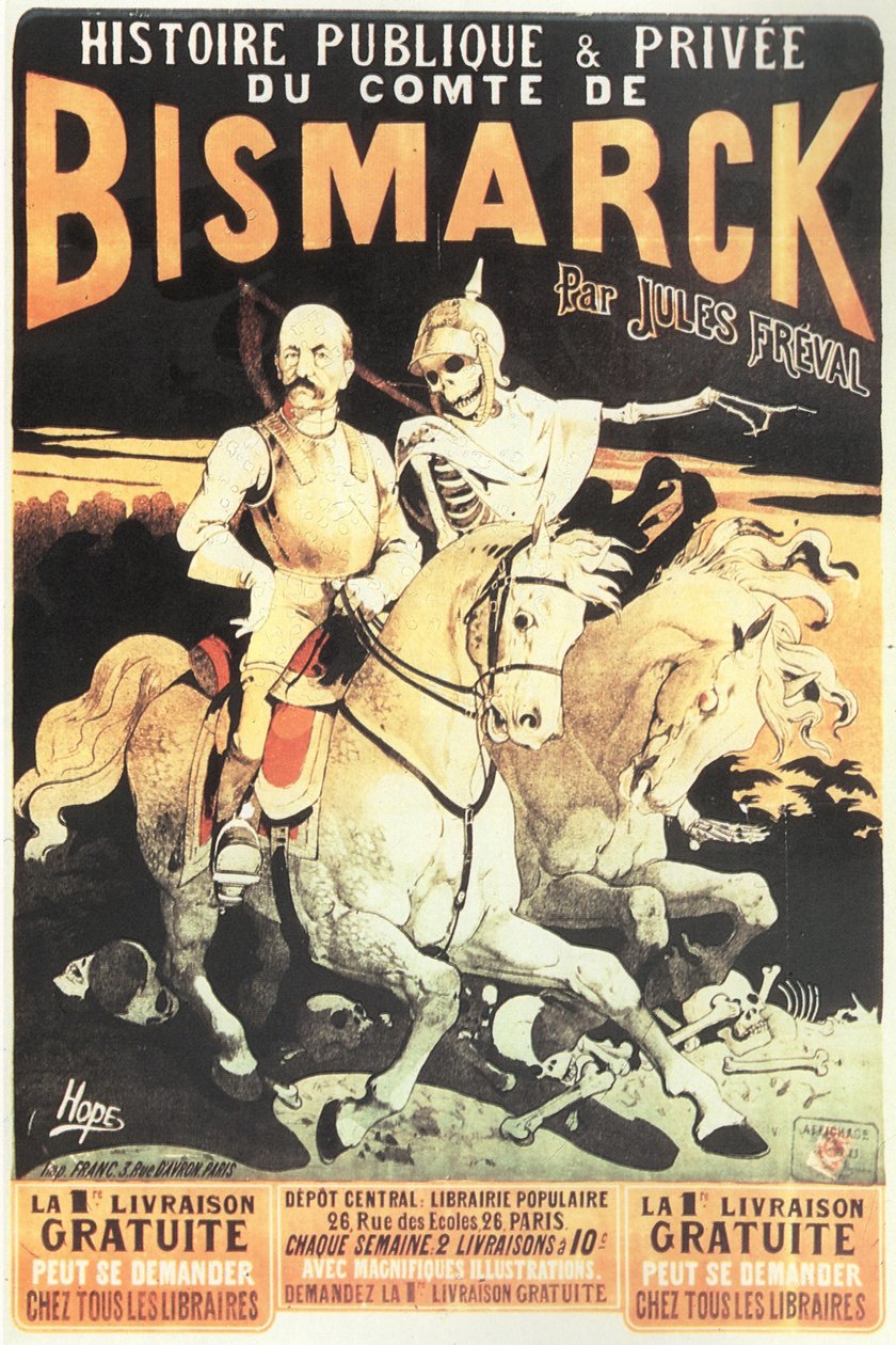 Kreivi Bismarckin julkinen ja yksityinen historia, 1883 tekijältä Leon Choubrac