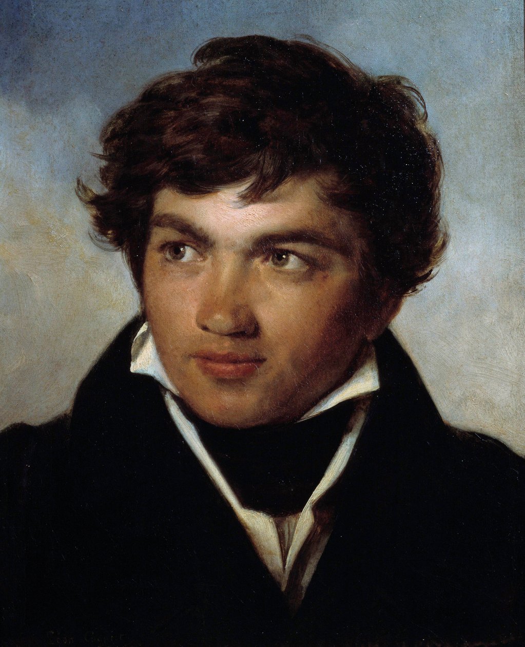 Taidemaalari Achille Michallonin (1796-1822) muotokuva Leon Cogniet