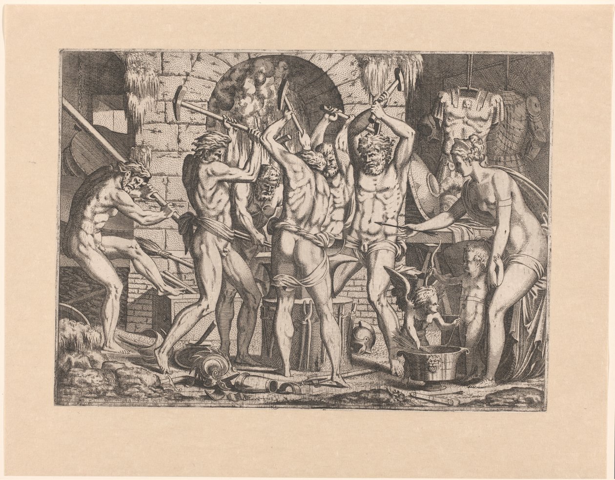Venus in de smidse van Vulcanus tekijältä Leon Davent