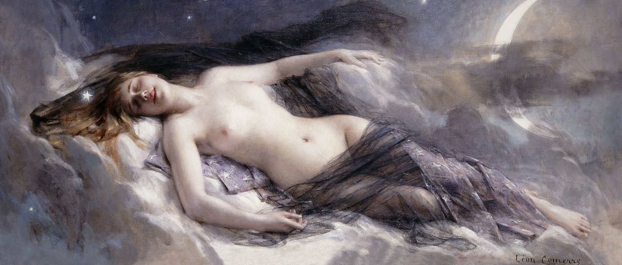 Luna, tekijältä Leon Francois Comerre