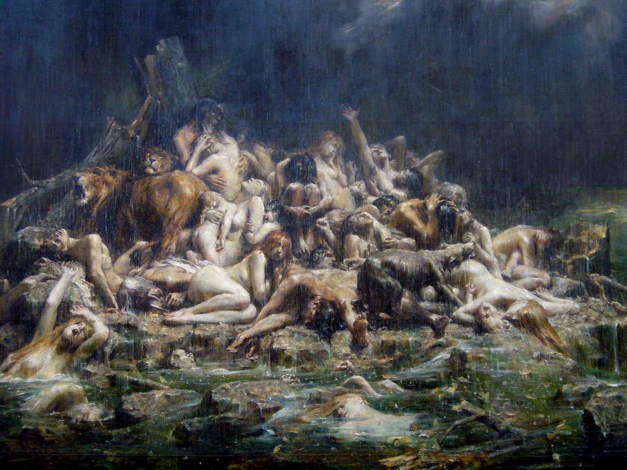 Vedenpaisumus tekijältä Leon Francois Comerre