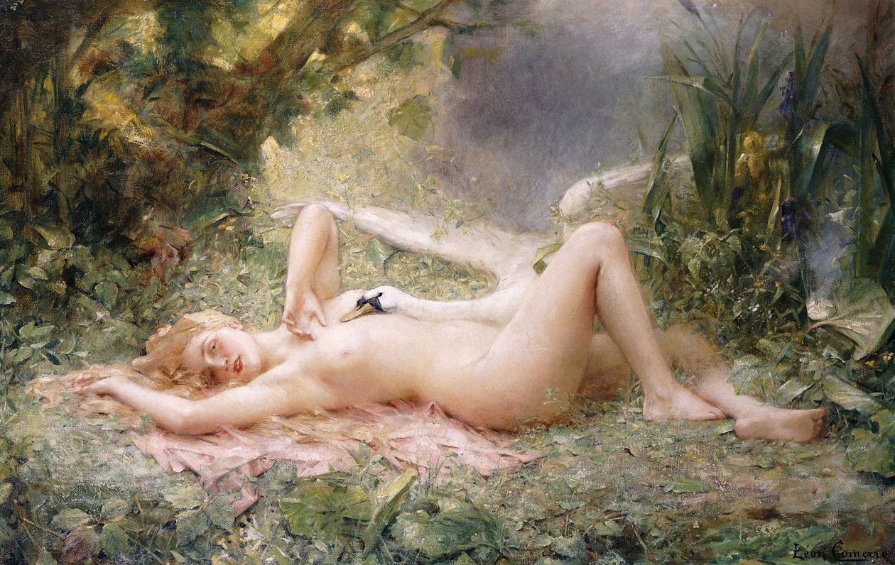 Joutsenen voitto; Joutsenen voitto, tekijältä Leon Francois Comerre
